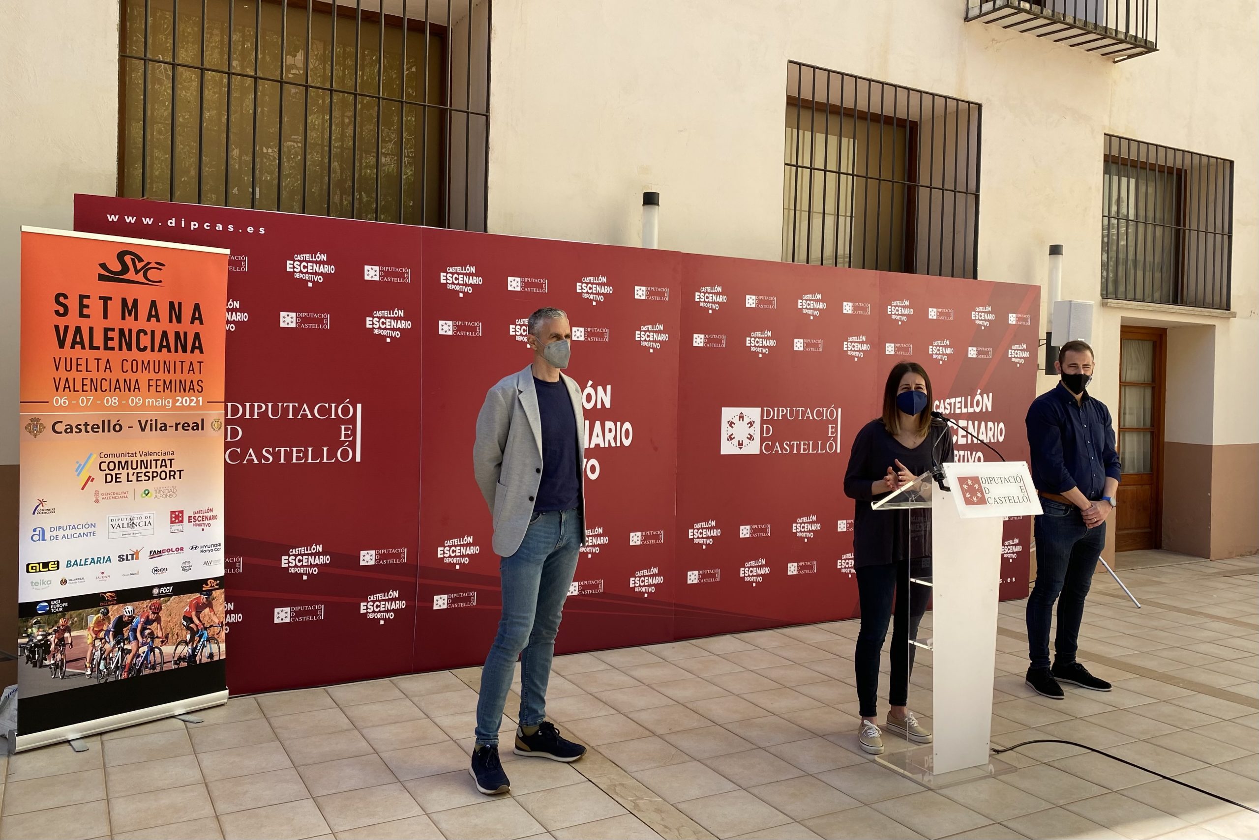 Baños elogia el potencial de la Vuelta Ciclista a la Comunidad Valenciana para dar visibilidad al deporte femenino