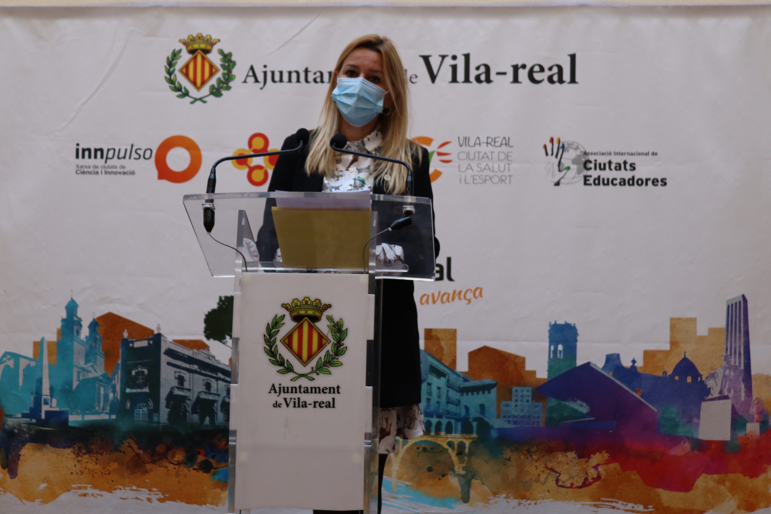 Entrevista a la concejala de Seguridad Ciudadana y primera teniente alcalde de Vila-real, Silvia Gómez