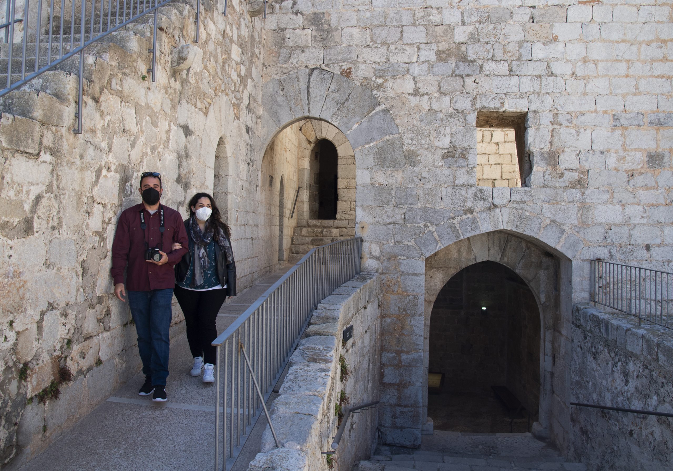 El castillo de Peñíscola cierra una Pascua «muy positiva» en cuanto a visitas con cifras próximas a las registradas antes de la pandemia