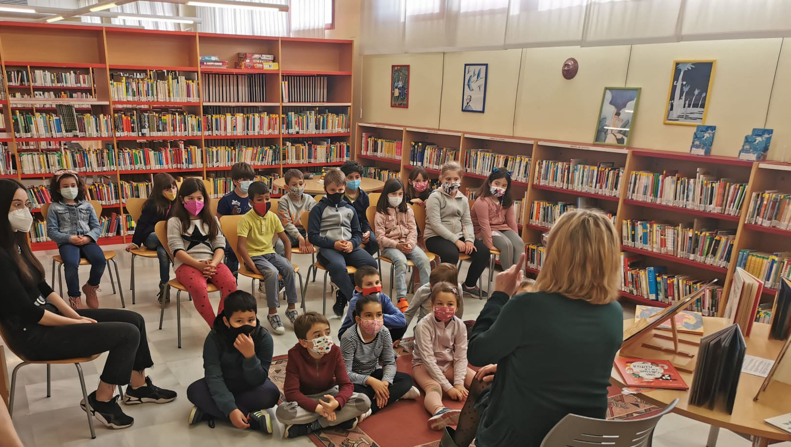 Almenara celebra la Setmana del Llibre» con cuentacuentos para escolares