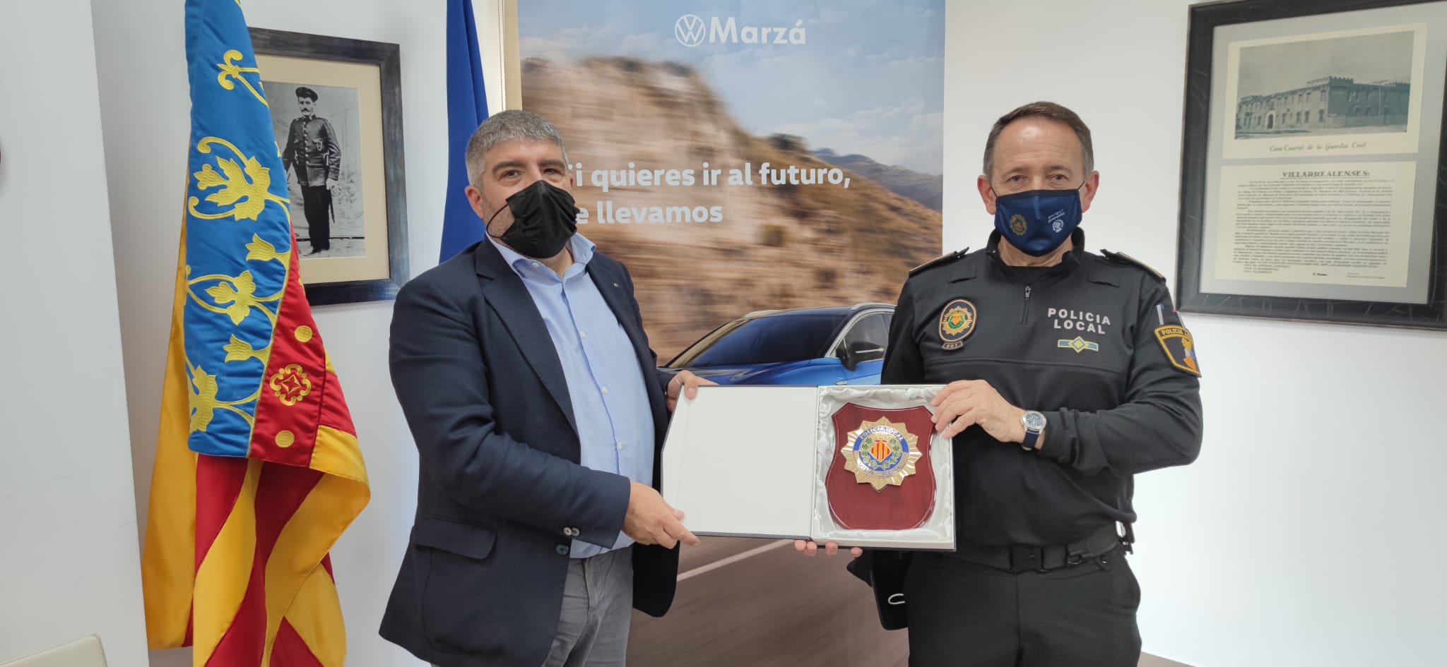 Curs de sistemes de seguretat en vehicles de la Policia Local de Vila-real