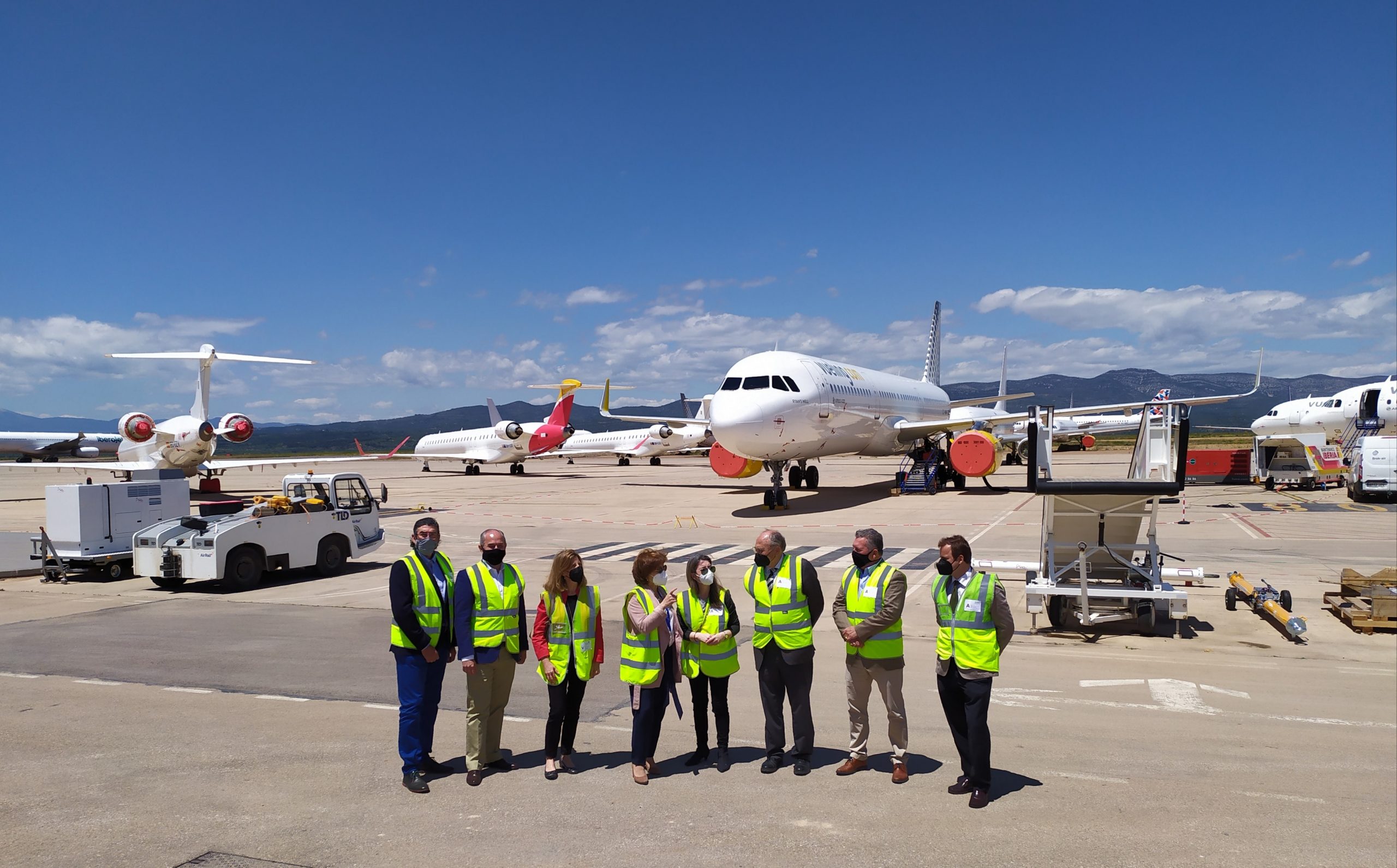 El aeropuerto de Castellón expone su estrategia de diversificación al Colegio de Ingenieros Industriales de la Comunitat Valenciana