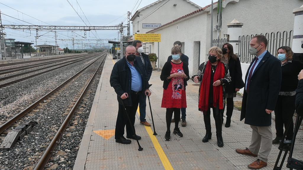 Blanch (PSPV-PSOE) destaca el “avance y progreso” que supone para la ciudadanía de Torreblanca la licitación del ancho europeo