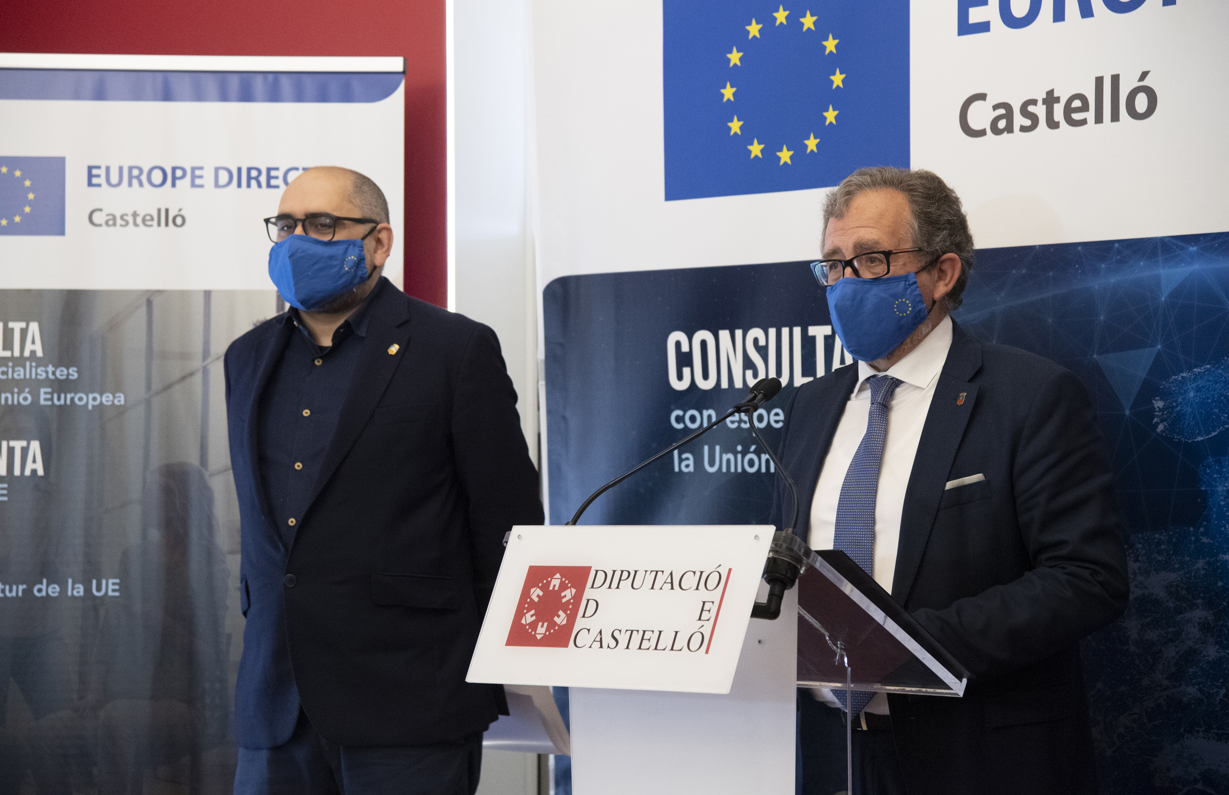 La Diputación de Castellón renueva su convenio con la Comisión Europea y continuará siendo la antena de Europa en la provincia hasta 2025