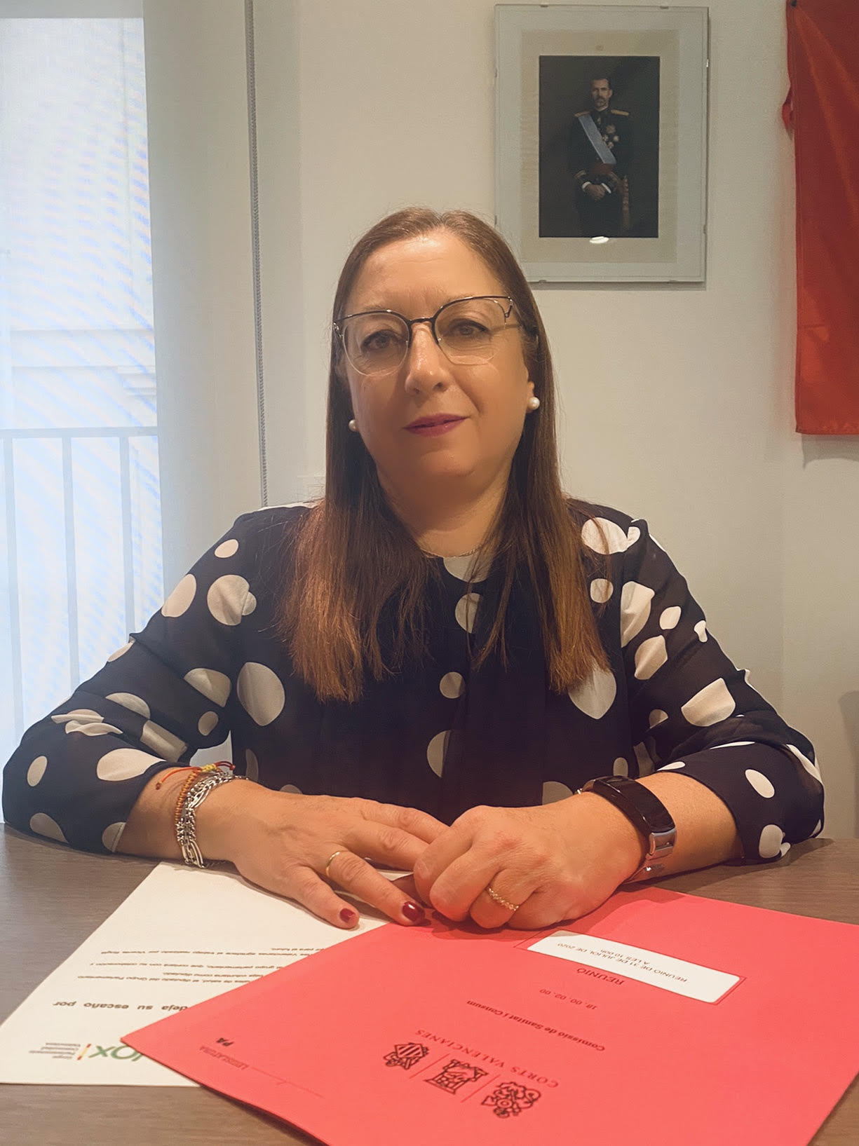 Entrevista a la presidenta de VOX en la provincia de Castellón, Llanos Massó