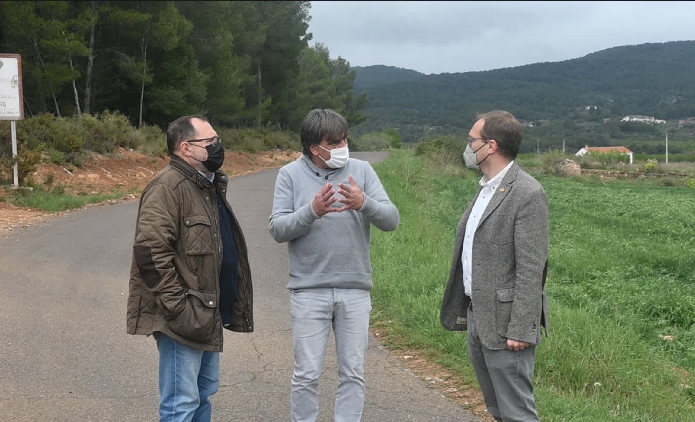 El alcalde de Atzeneta reclama a la Conselleria de Medio Ambiente “acciones concretas” para cambiar el trazado de la MAT
