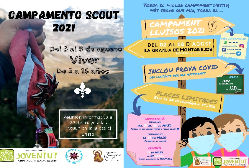 Agrupaciones de Almassora ofertan dos campamentos estivales para menores