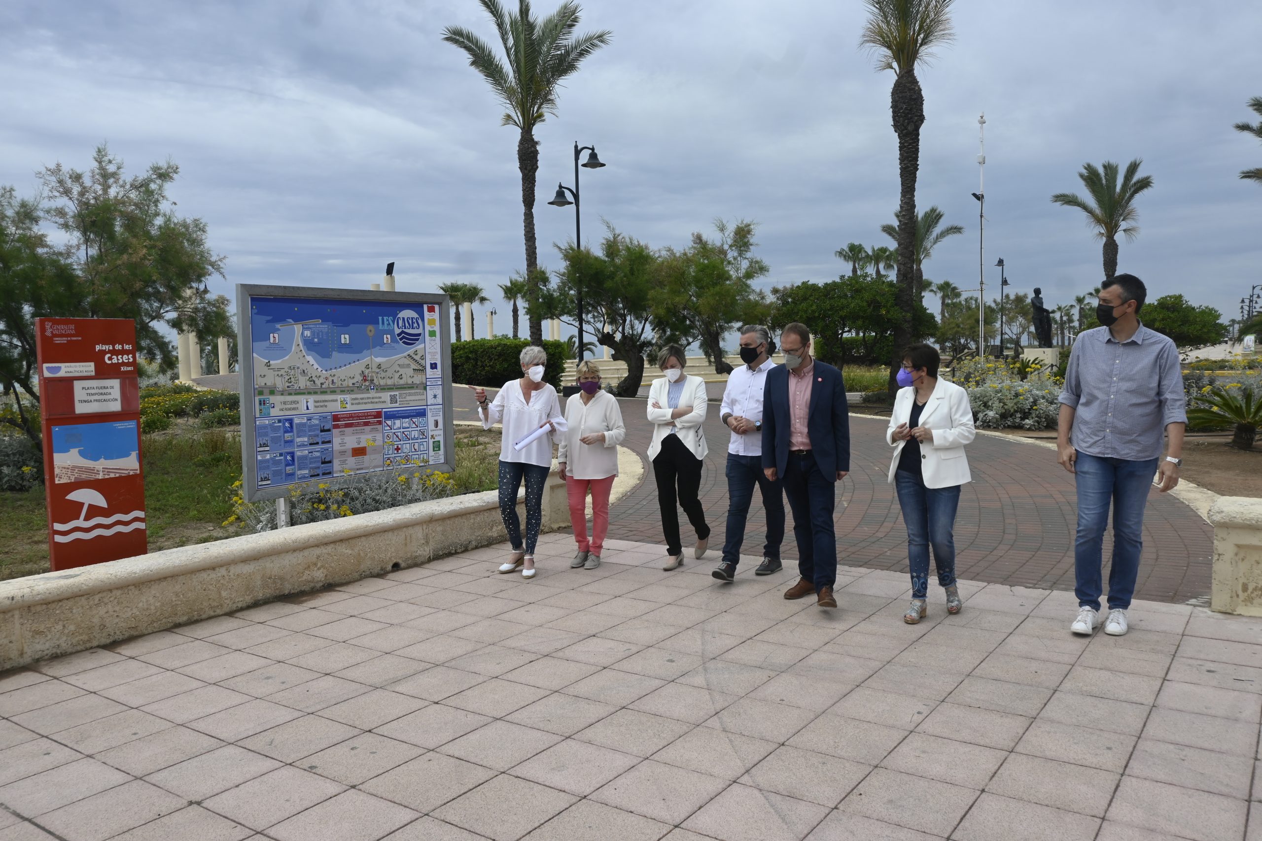 El PSPV-PSOE de la provincia de Castellón celebra la certificación con banderas azules a 32 playas de la provincia