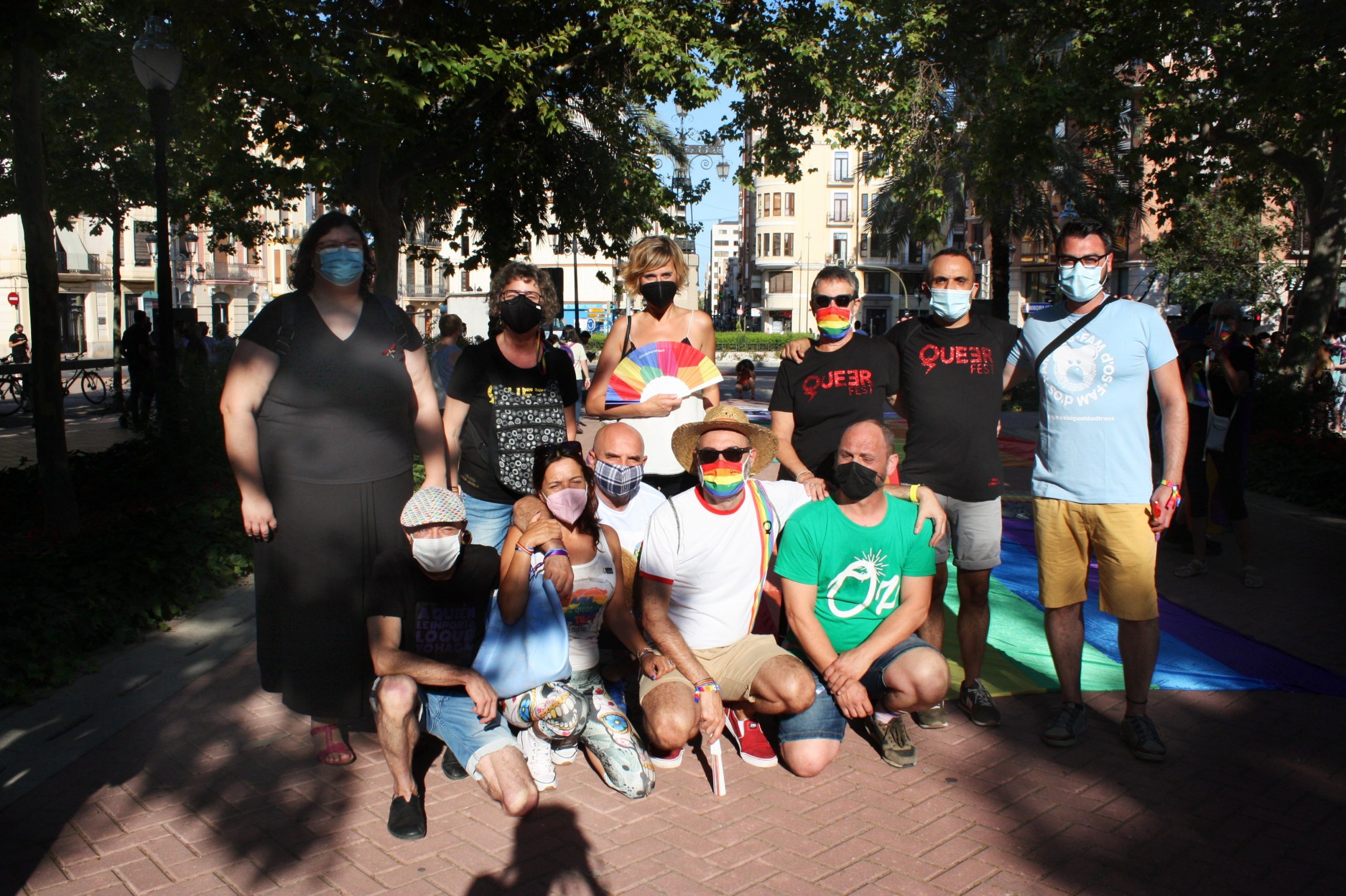 Ruiz participa en la manifestación del Orgullo organizada por la Plataforma LGBTIQ+ de Castelló