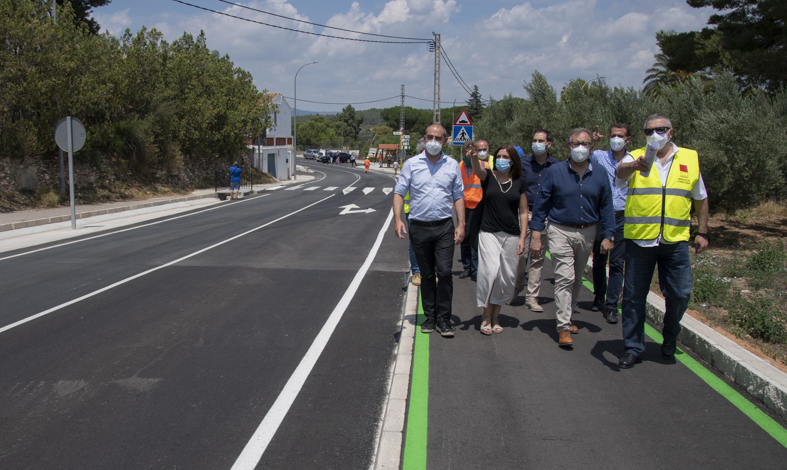 La Diputación de Castelló proyecta para finales de verano la mejora de la carretera de Miravet entre Cabanes y Oropesa