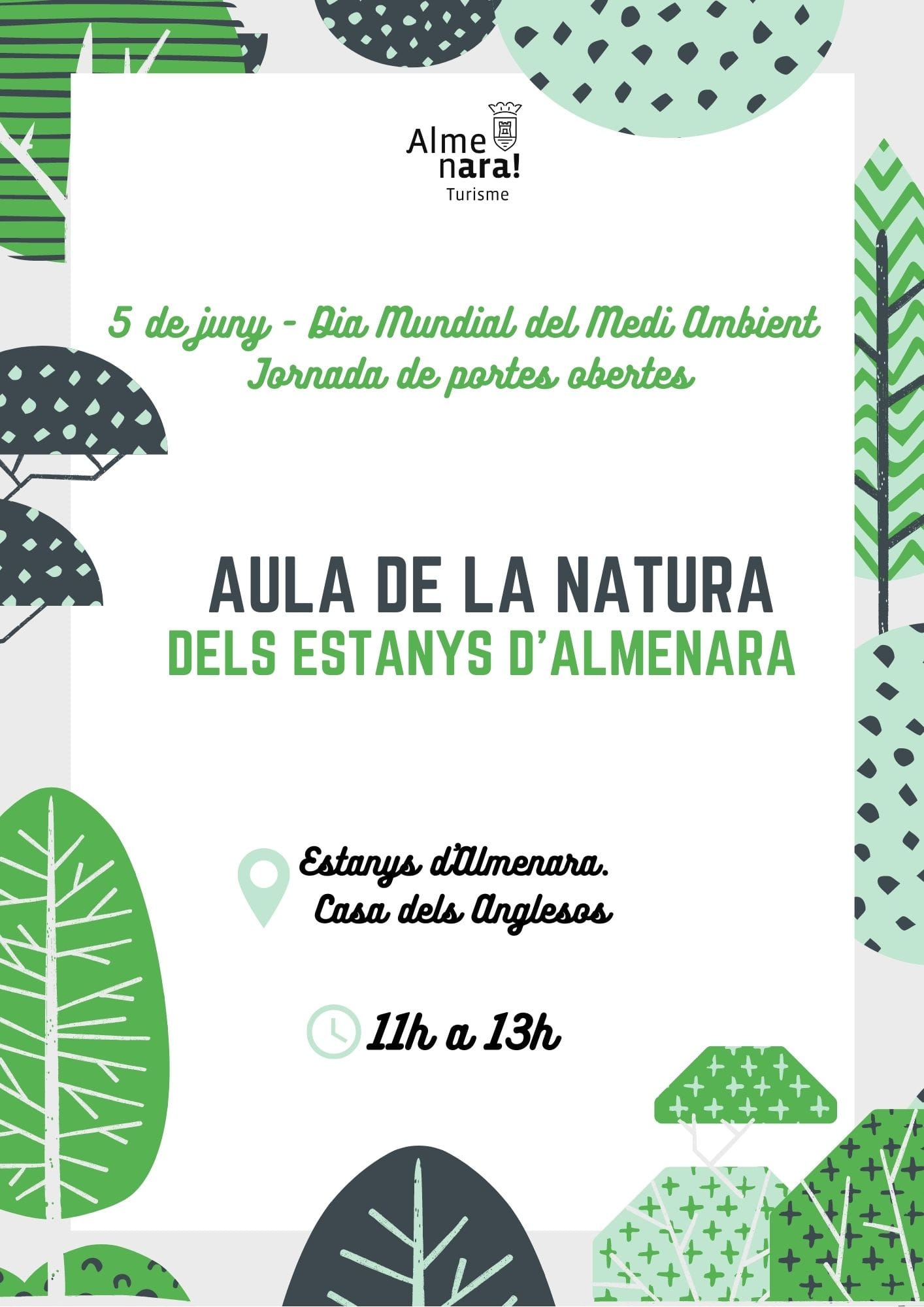 Almenara realizará una jornada de puertas abiertas del Aula de la Natura dels Estanys