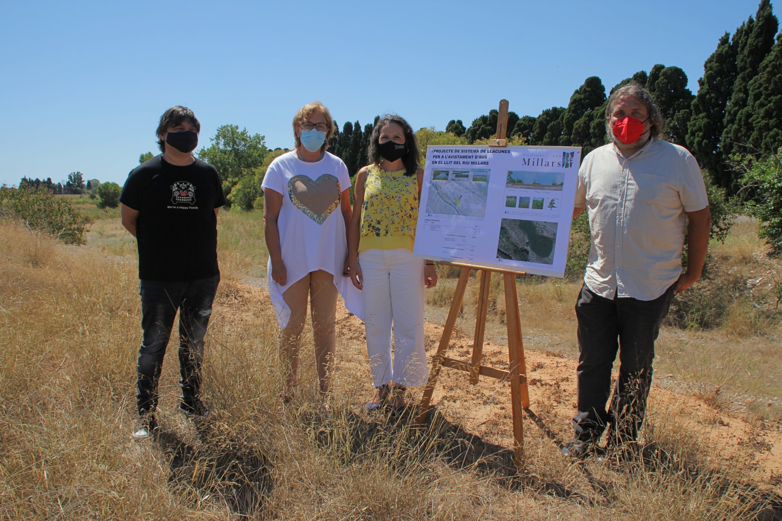 El Consorcio gestor del Paisaje Protegido de la Desembocadura del río Mijares construirá una nueva laguna artificial para favorecer la nidificación y observación de aves