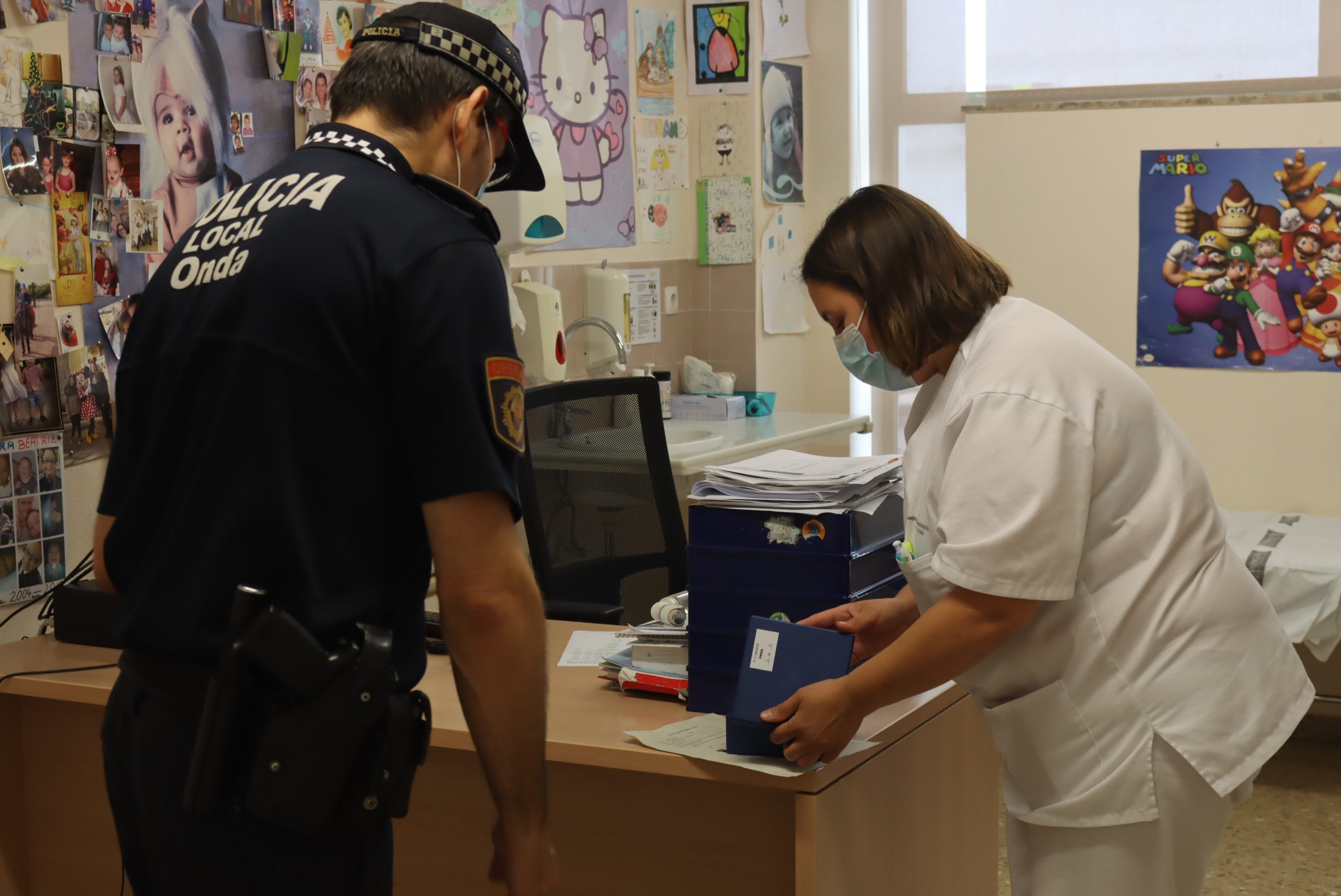 La Policía Local de Onda se hace cargo de la logística y distribución de las vacunas contra la Covid-19