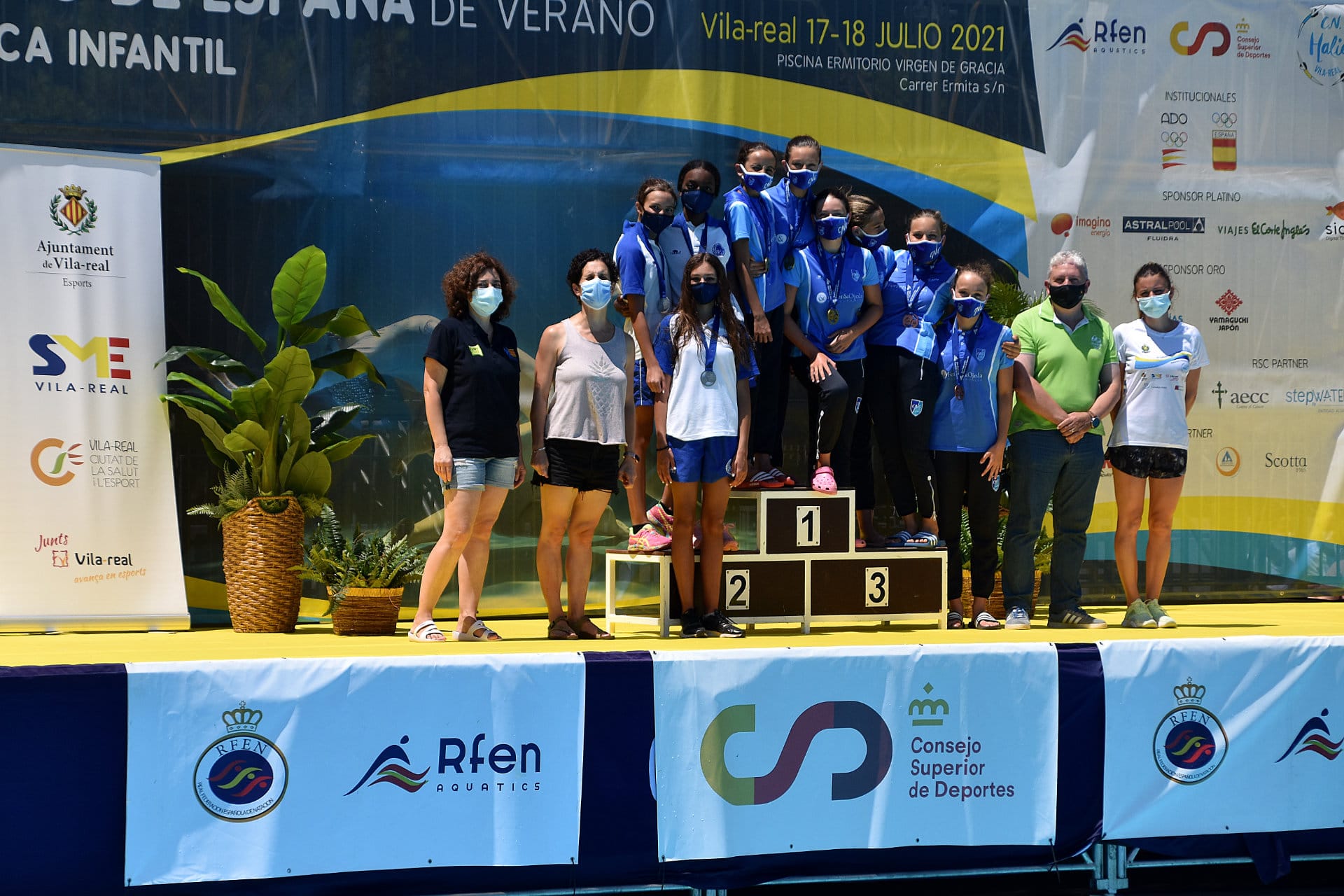 Campionat d’Espanya de Natació Artística Infantil a Vila-real