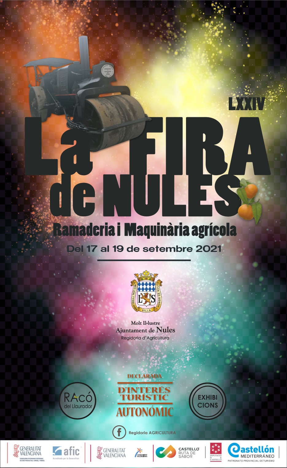 Nules presenta el cartel y la programación de la LXXIV Fira Agrícola