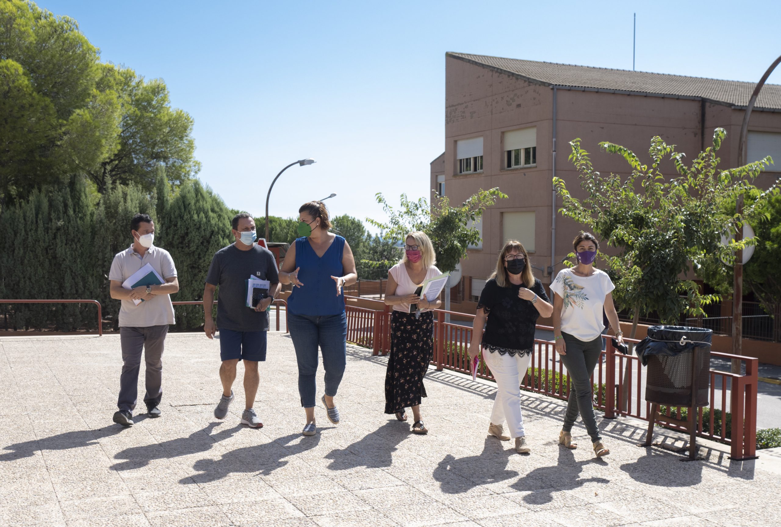 La Diputación de Castellón y la Generalitat preparan dos convenios para el mantenimiento de los centros educativos de Penyeta Roja