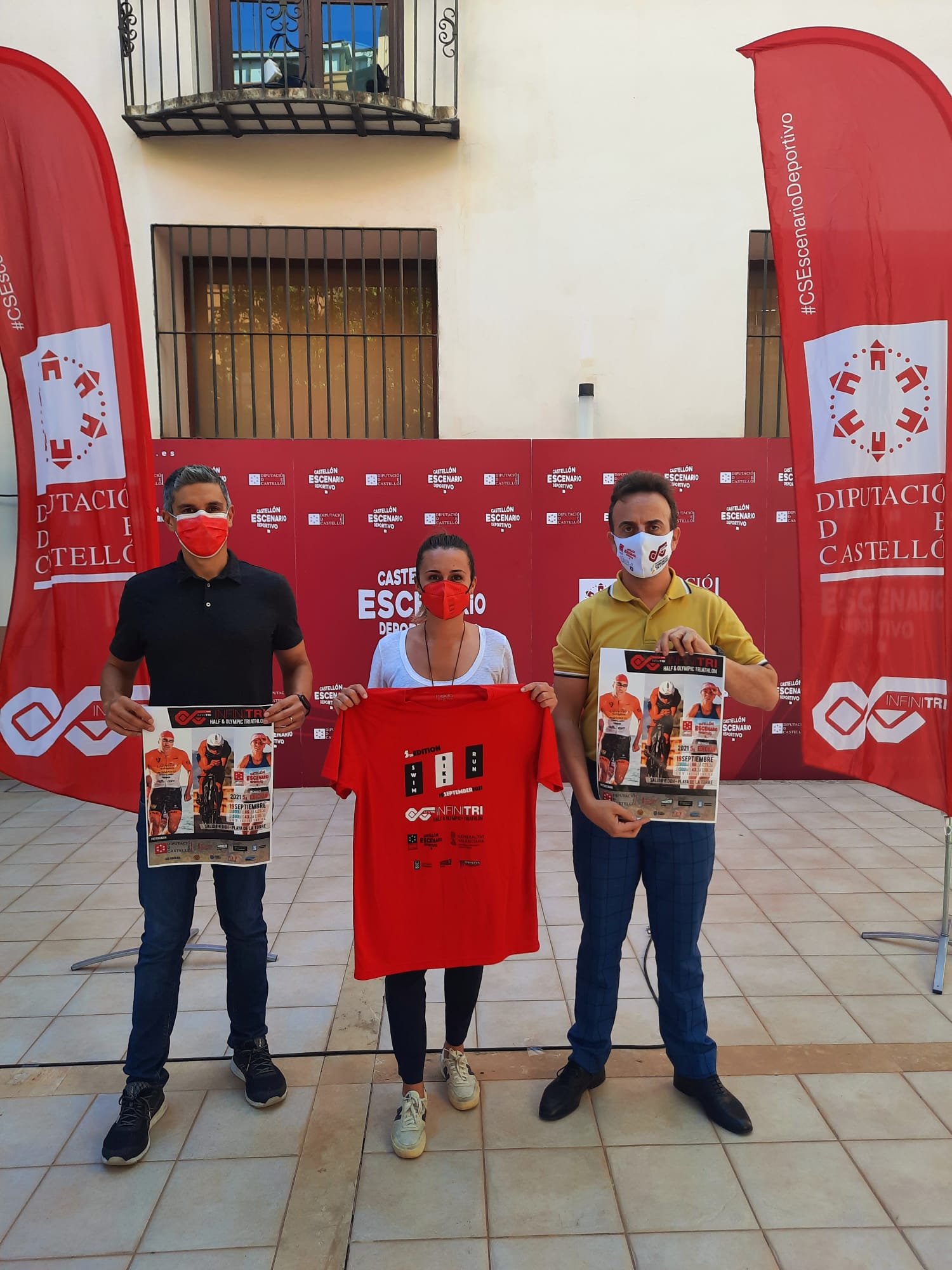 La Diputación de Castellón renueva su apoyo al Infinitri Triathlon Almassora