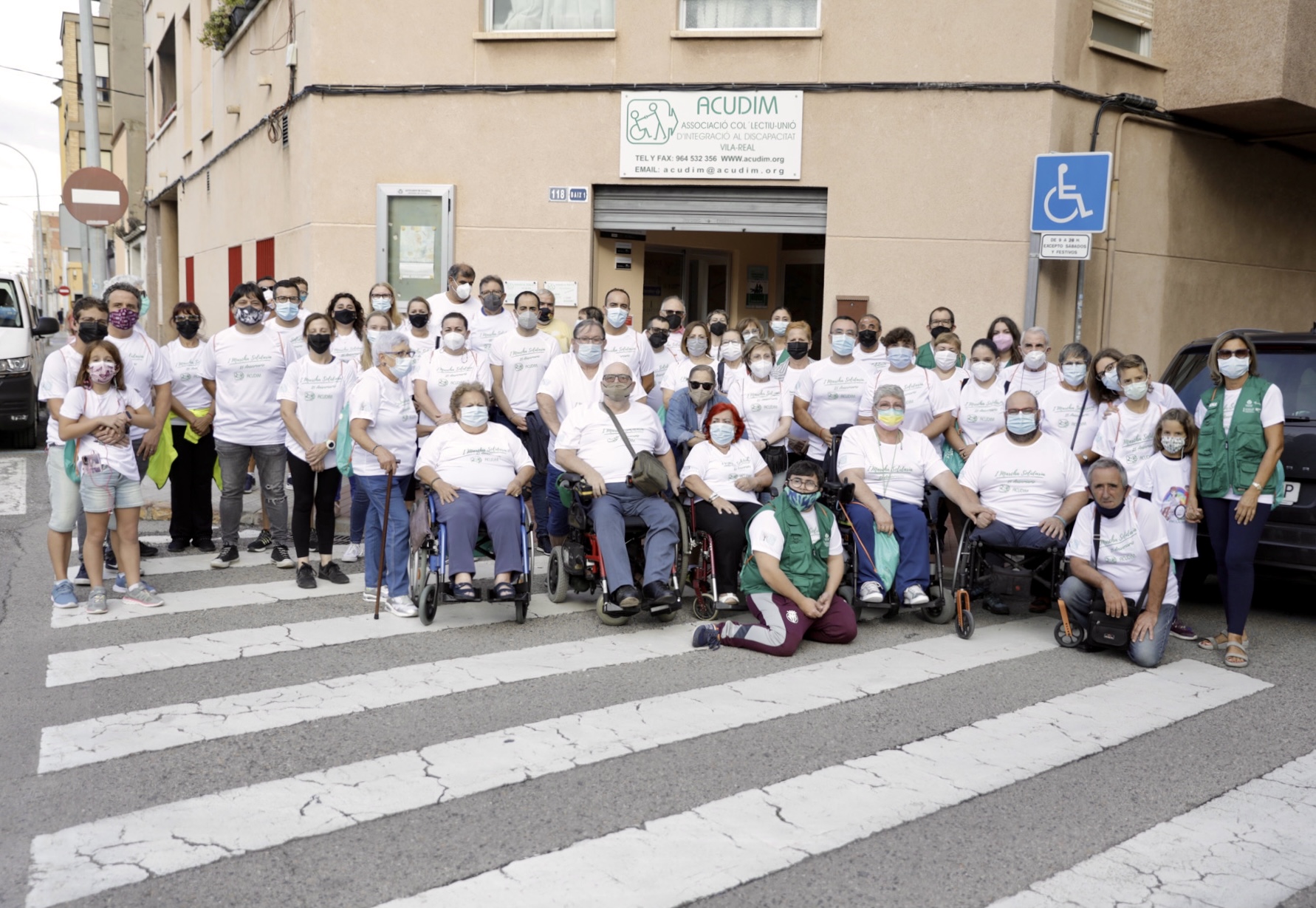 I Marxa solidària d’Acudim a Vila-real