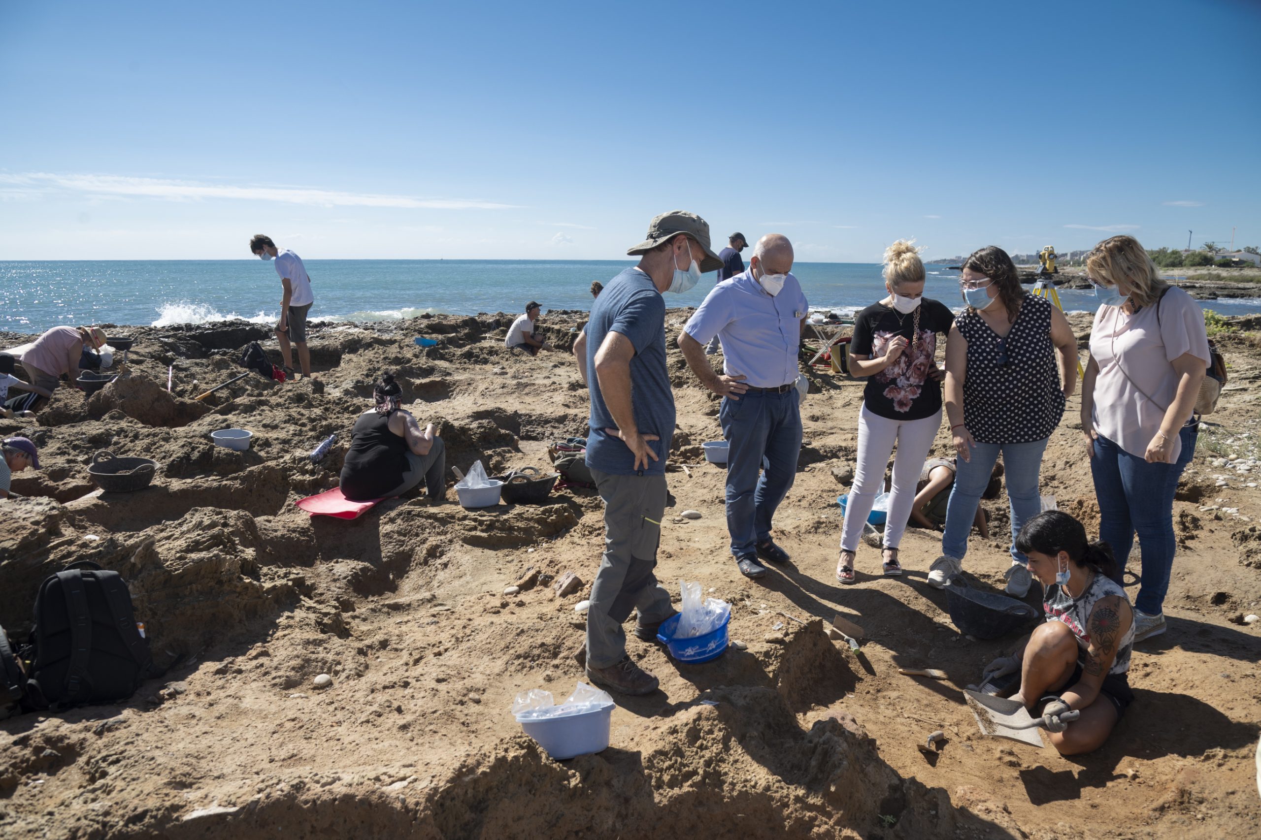 La Diputación de Castellón desarrolla una segunda campaña de excavaciones en el yacimiento del Prat de Cabanes