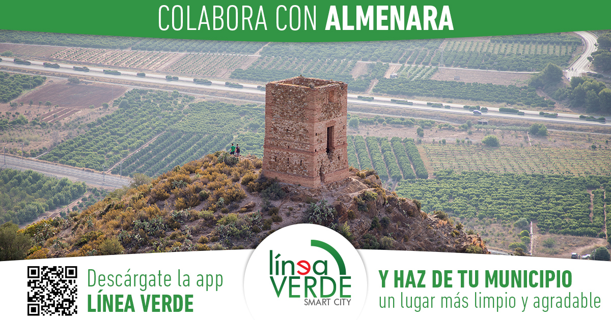 El ayuntamiento de Almenara activa la APP Línea Verde para mejorar el entorno urbano