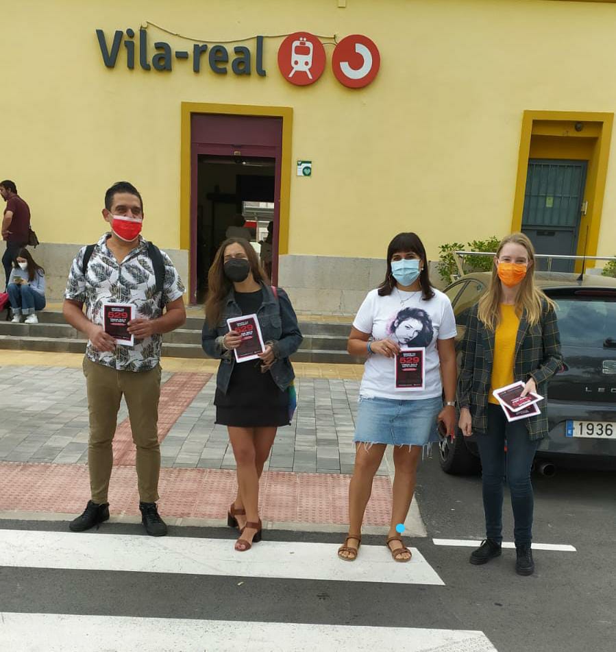 Compromís activa en Vila-real la campaña ‘Trencancelado.com’ para exigir la mejora de los Cercanías y el traspaso de competencias a la Generalitat