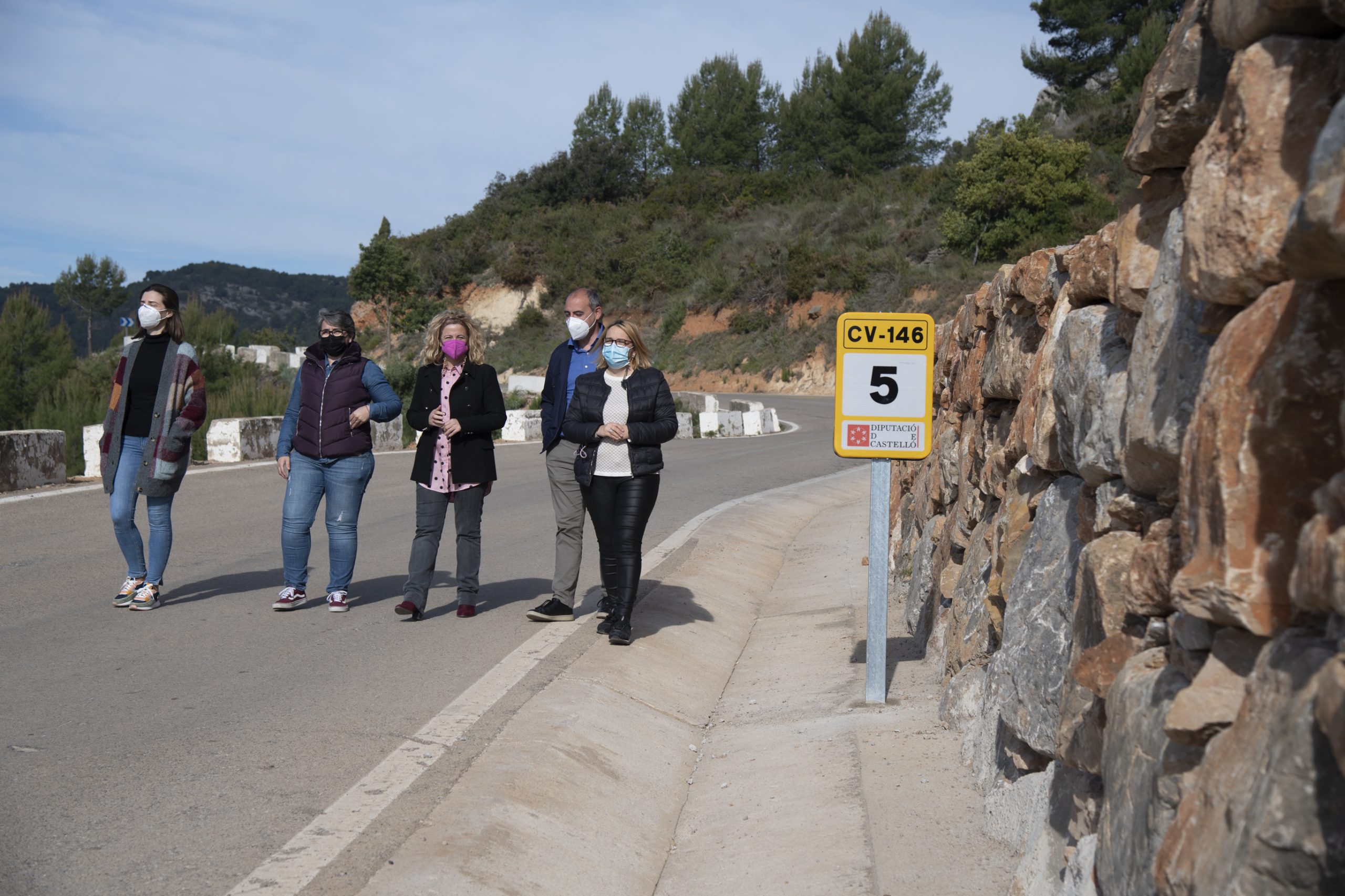 La Diputación de Castellón invierte cerca de cinco millones de euros al año en la mejora y conservación de la red viaria provincial