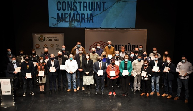 Vila-real acoge el acto Construint Memòria, en homenaje a las 28 personas de la Plana Baixa víctimas del Holocausto
