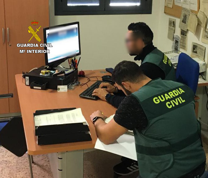 La Guardia Civil detiene a dos personas por varios robos en Centros Educativos de la localidad de Nules