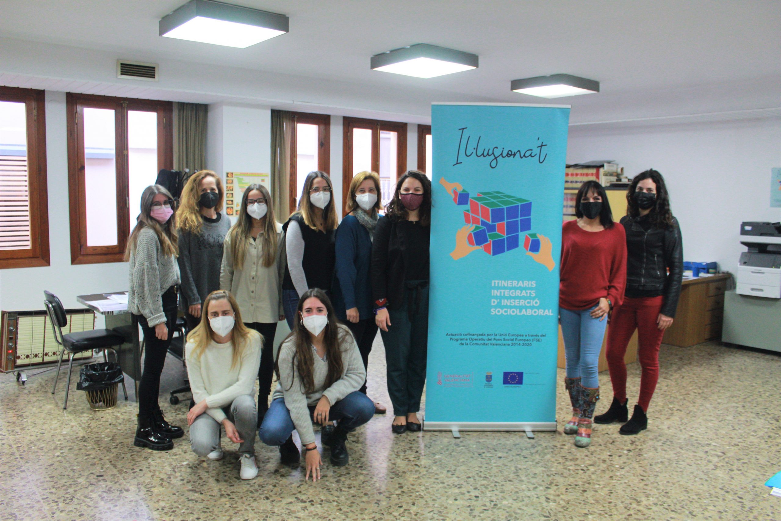 El programa ‘Il·lusiona’t’ Borriana supera la primera fase y diseña itinerarios laborales para 50 personas