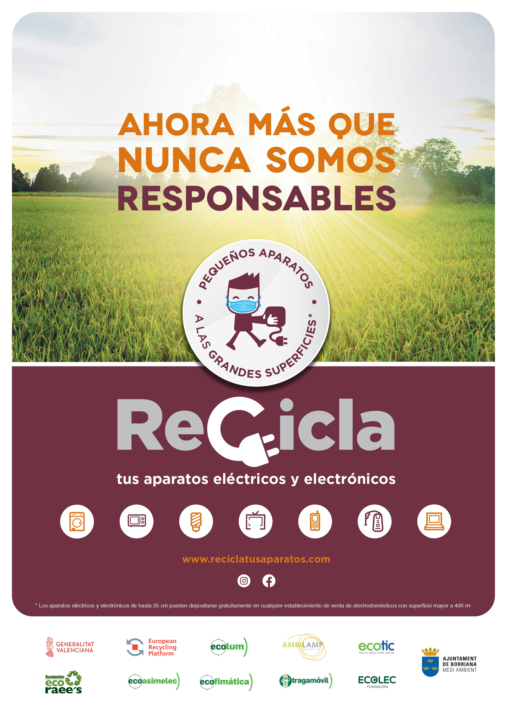 La campaña ‘Recicla tus aparatos’ inaugura nueva edición en Burriana