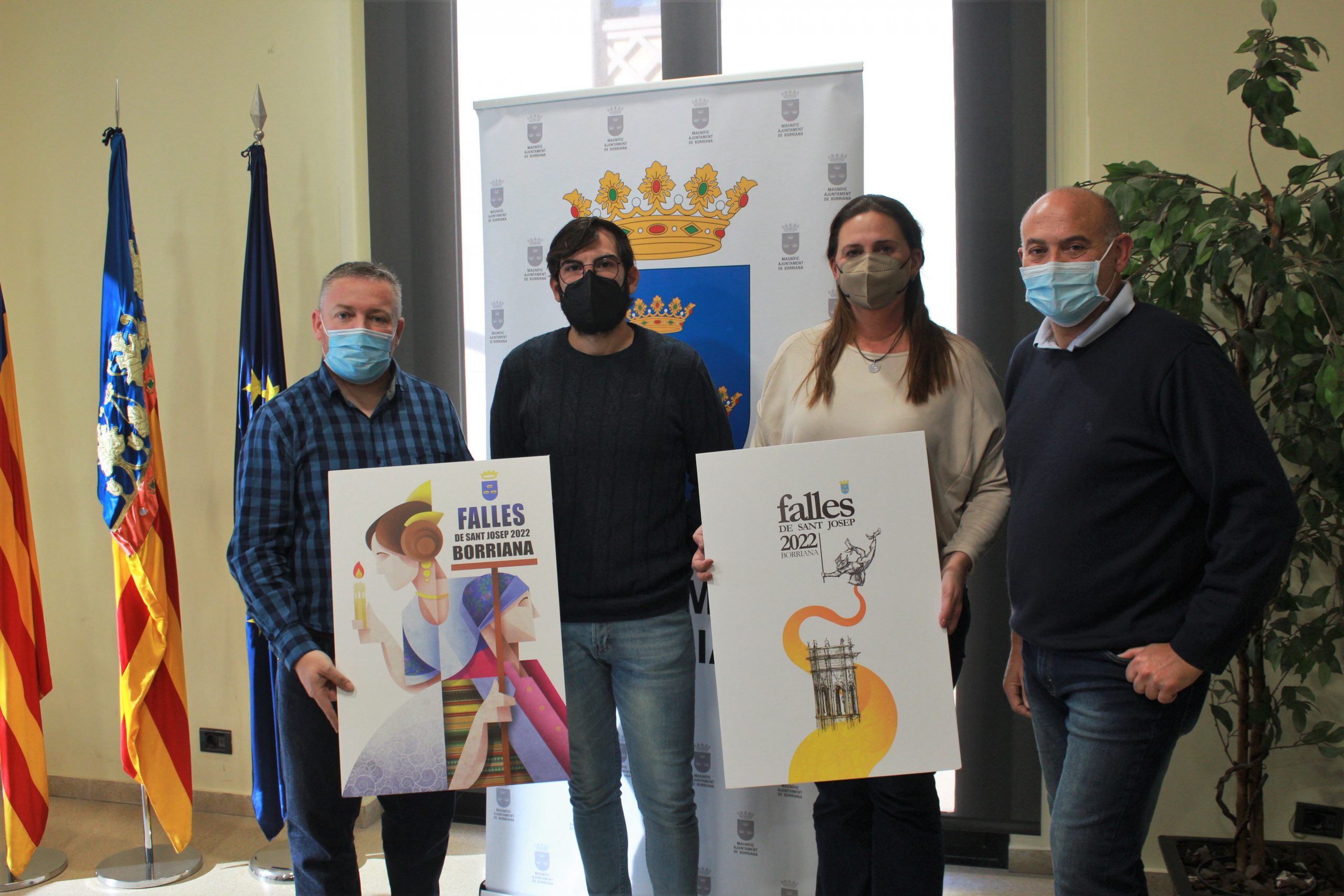 El cartel ‘Història i foc’ de Borja Tur será la imagen de las Fallas de Burriana 2022