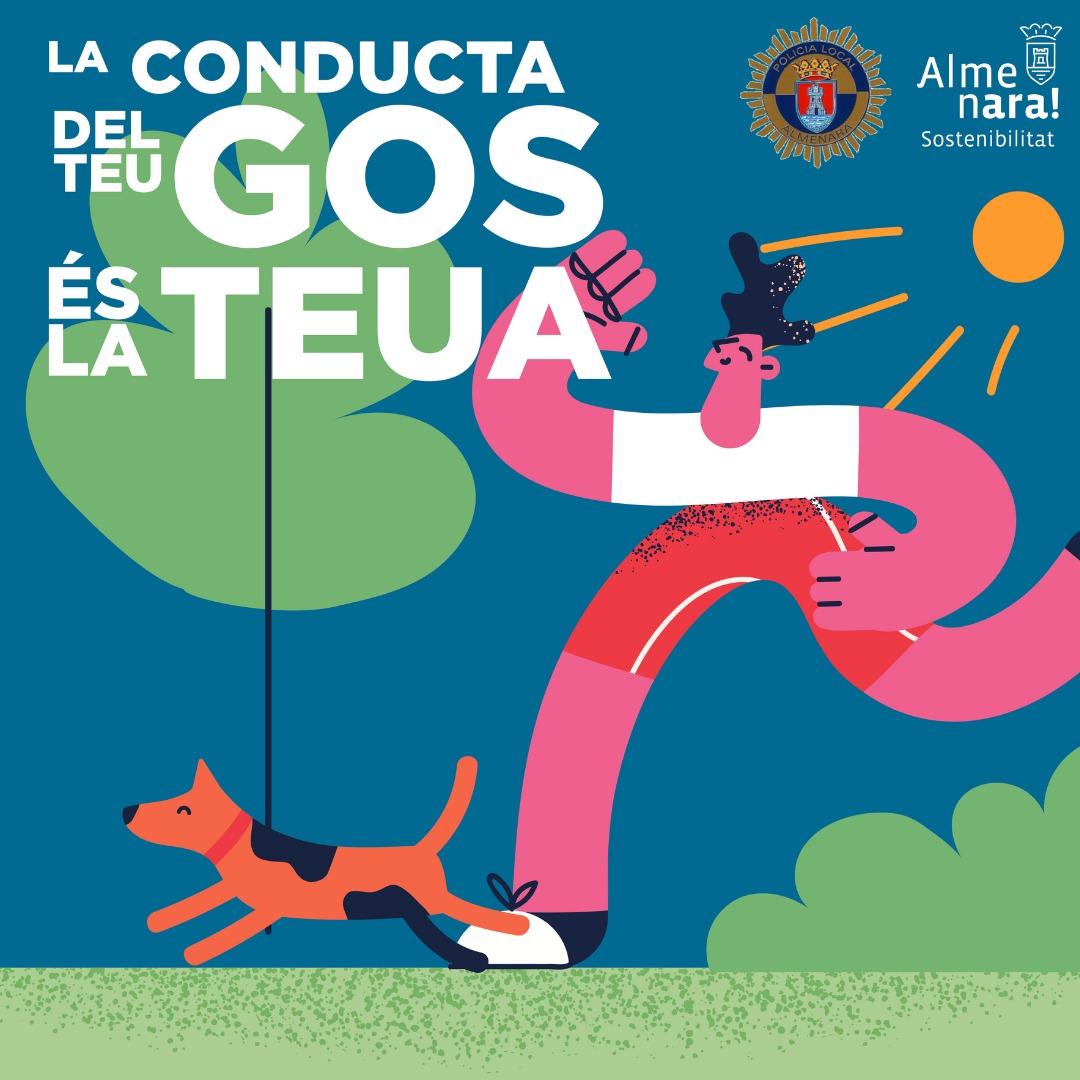 Almenara lanza una nueva campaña para concienciar de la necesidad de la recogida de los excrementos de las mascotas