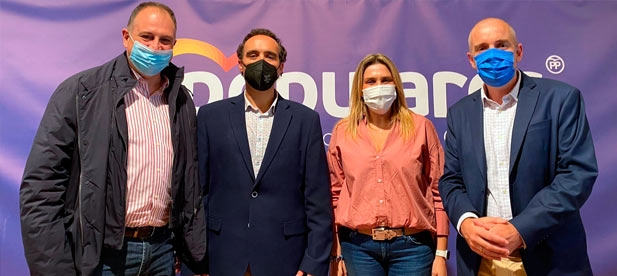 El Partido Popular de Moncofa reelige a José María Andrés como presidente por unanimidad