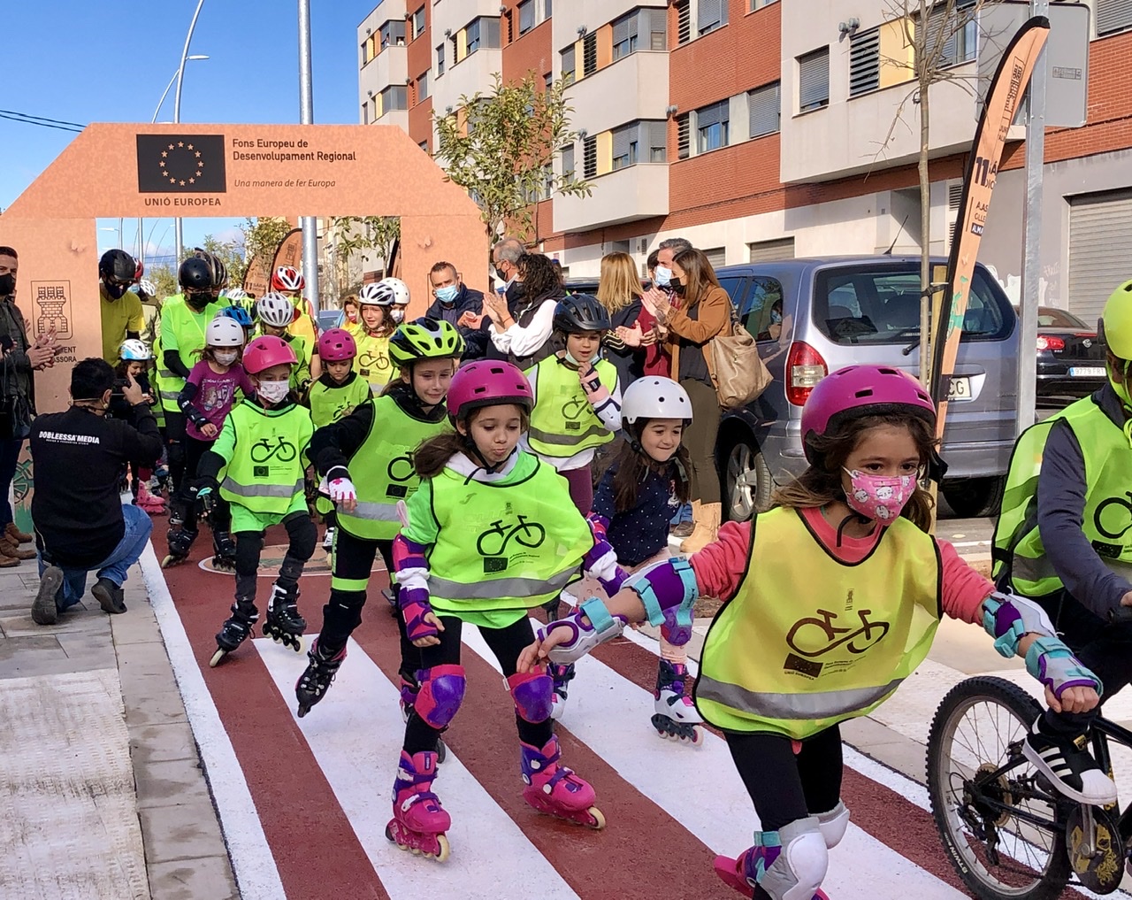 Almassora estrena el bulevar San Jaime tras invertir 984.000 euros