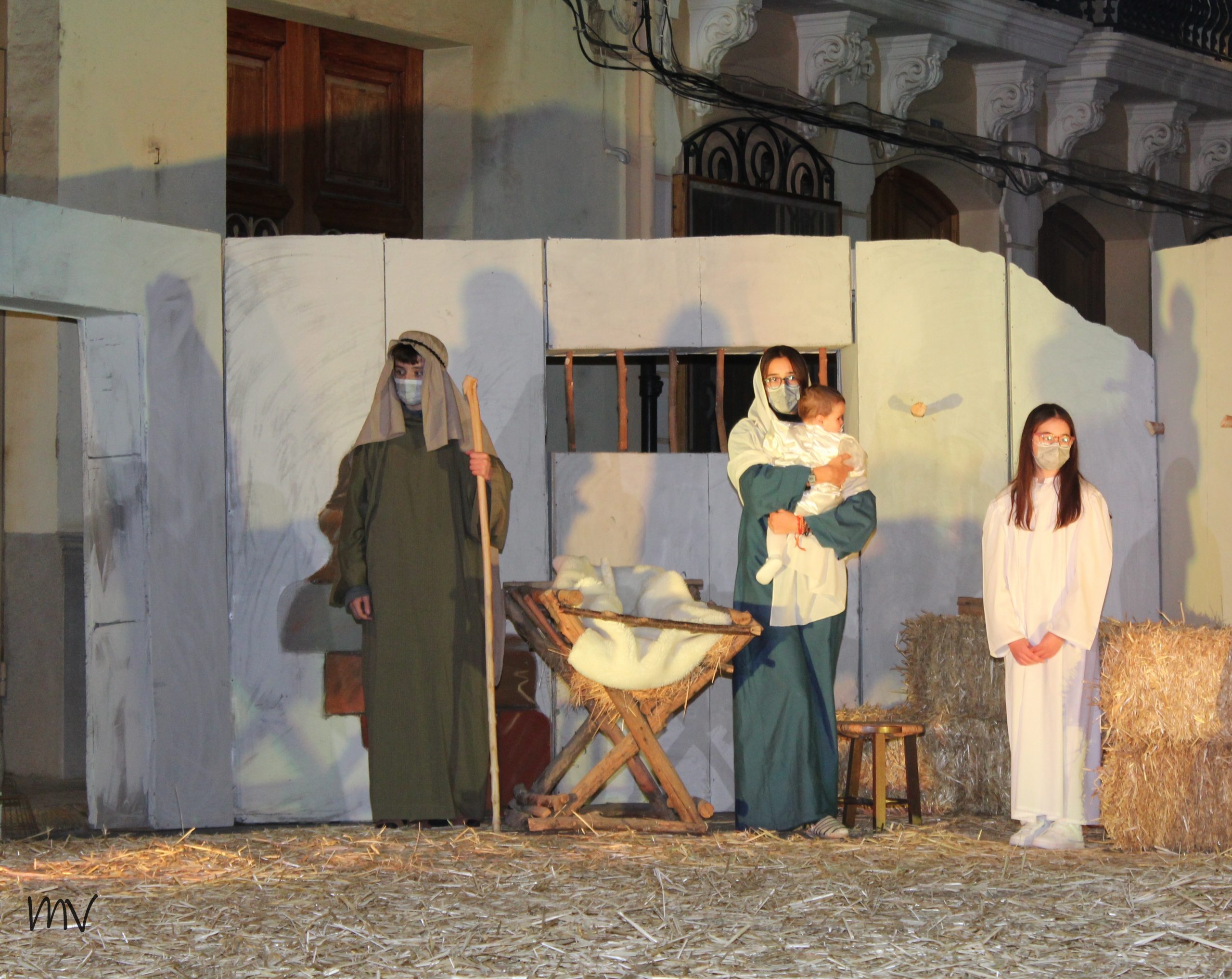 Almassora conmemora la Navidad con la XXVI representación del Belén Viviente