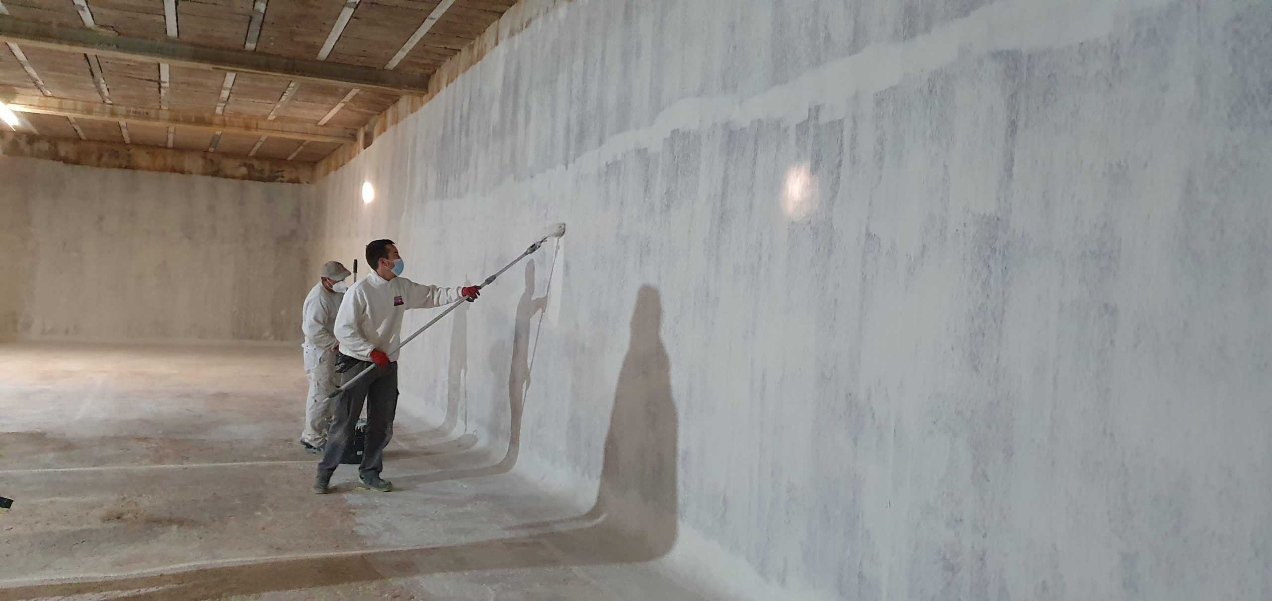 Oropesa del Mar mejora la impermeabilización del depósito de agua potable El Bombí