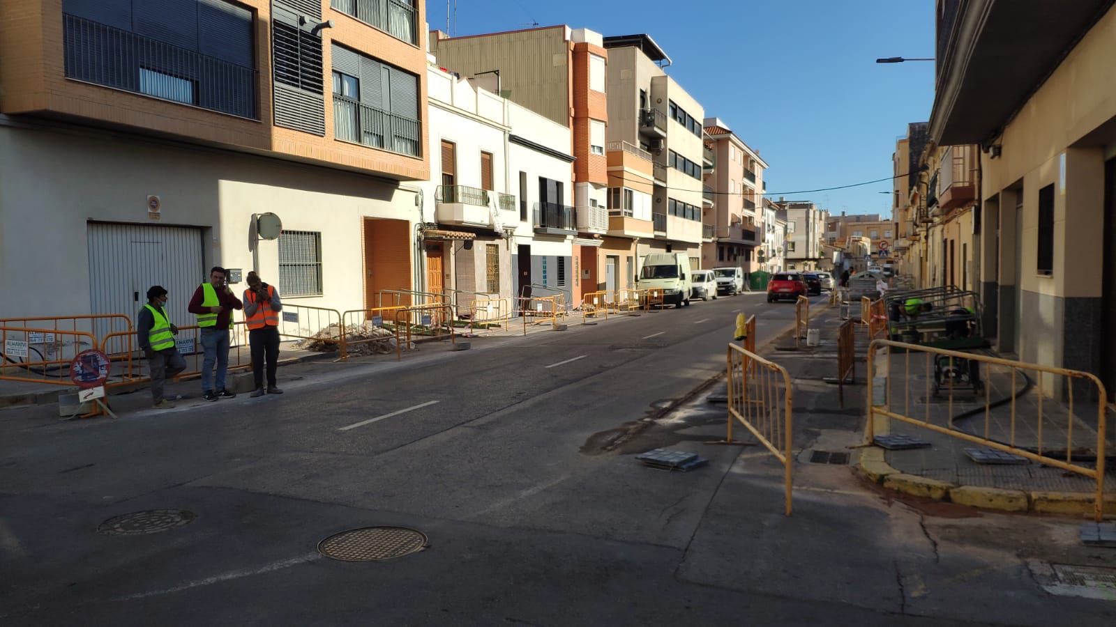 Comienzan las obras de mejora de la calle Santa Natalia de Nules