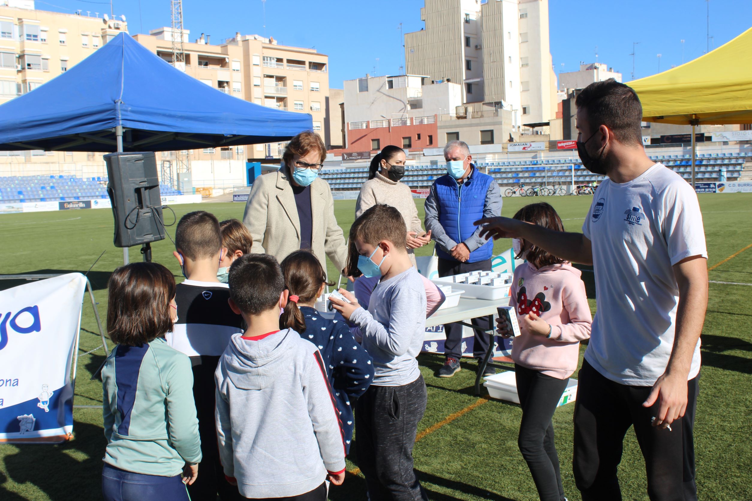 Cerca de 150 niños y niñas han participado en las ‘XVIII Jornades Multiesportives i d’Hàbits Saludables Nadal 2021’ de Burriana