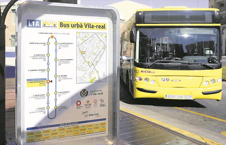 Movilidad reactiva este lunes el servicio de autobús desde Vila-real a la UJI