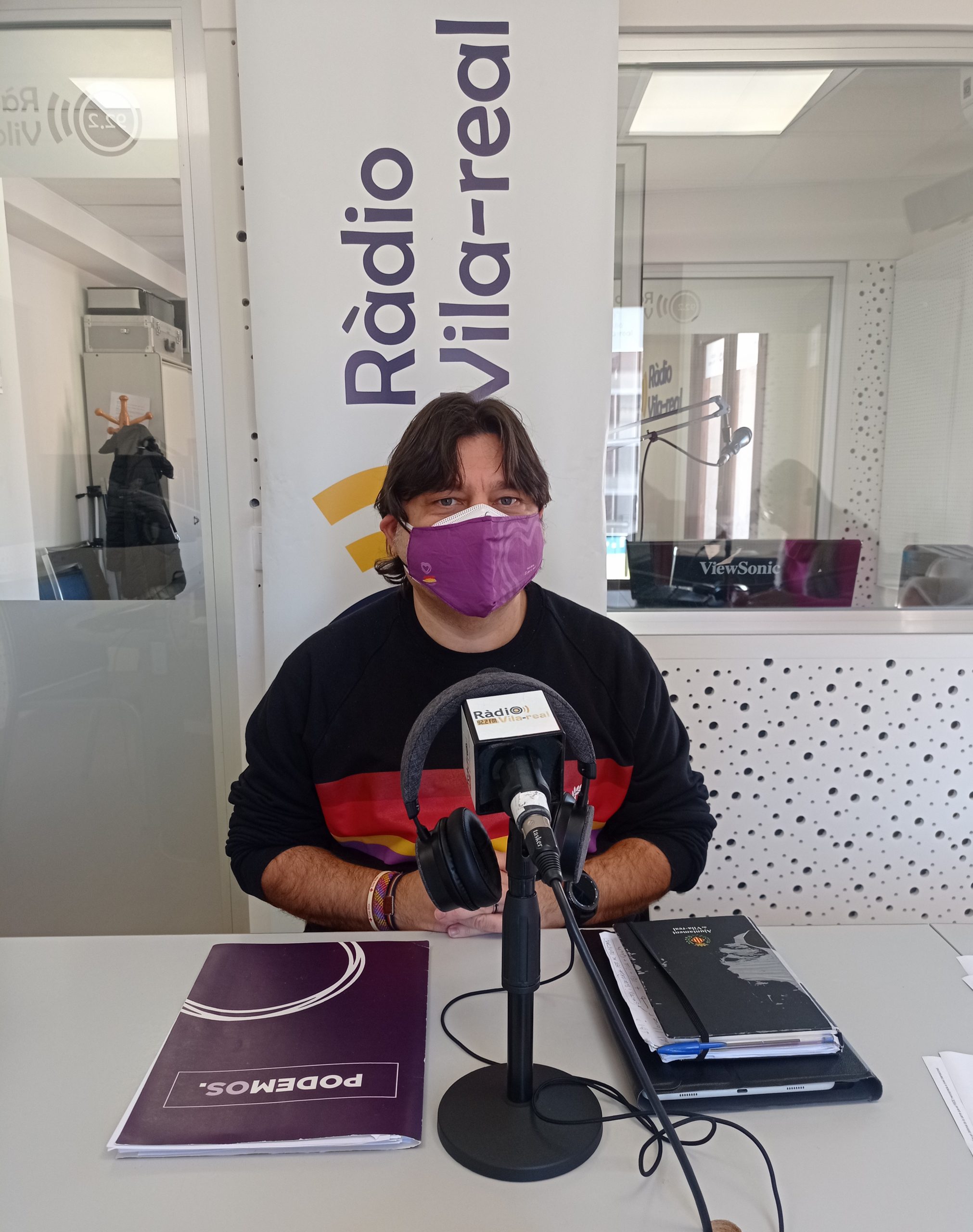 Entrevista al portavoz de Unides Podem de Vila-real, José Ramón Ventura Chalmeta