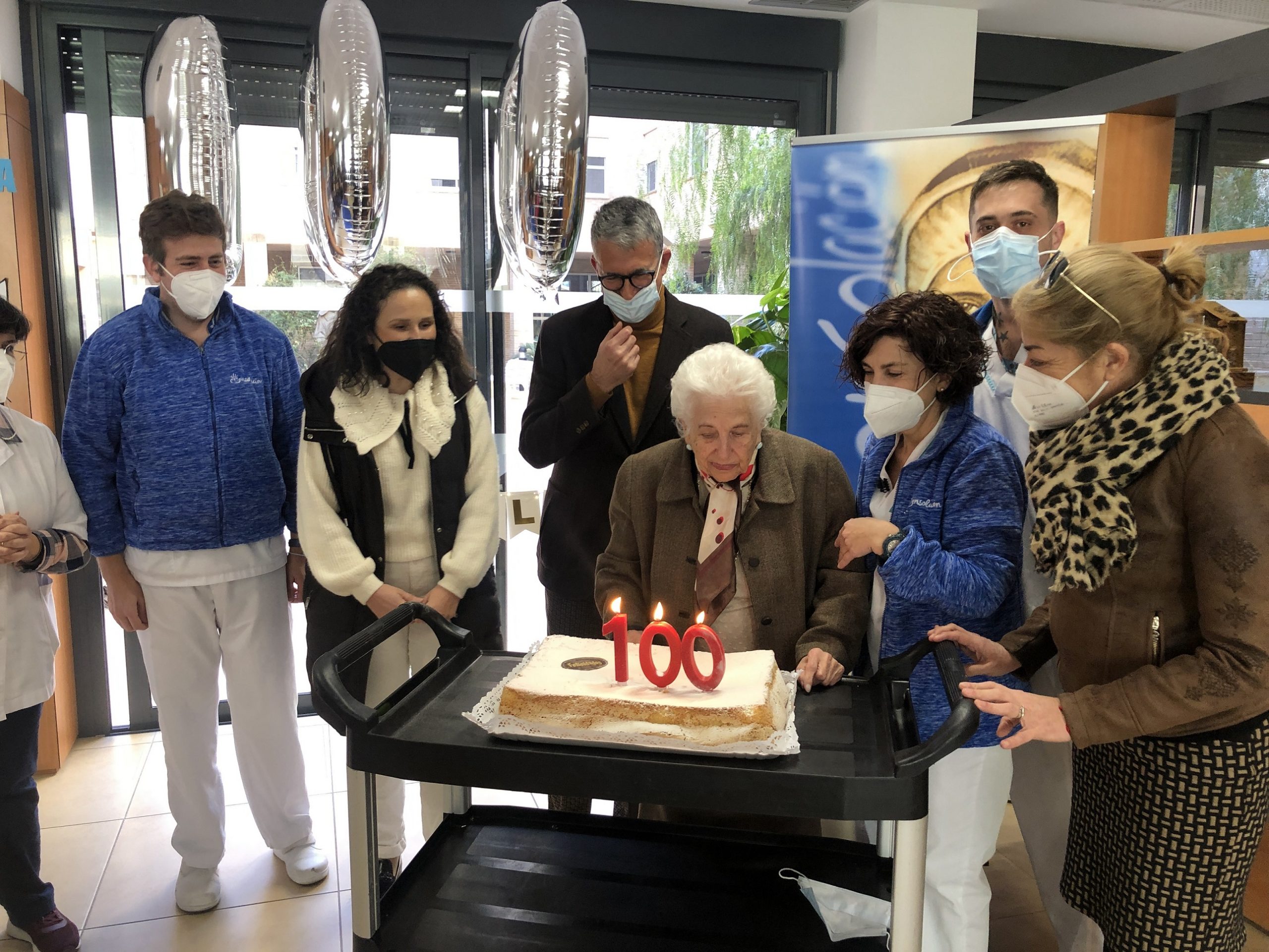 Paquita Salva celebra su centenario en Almassora