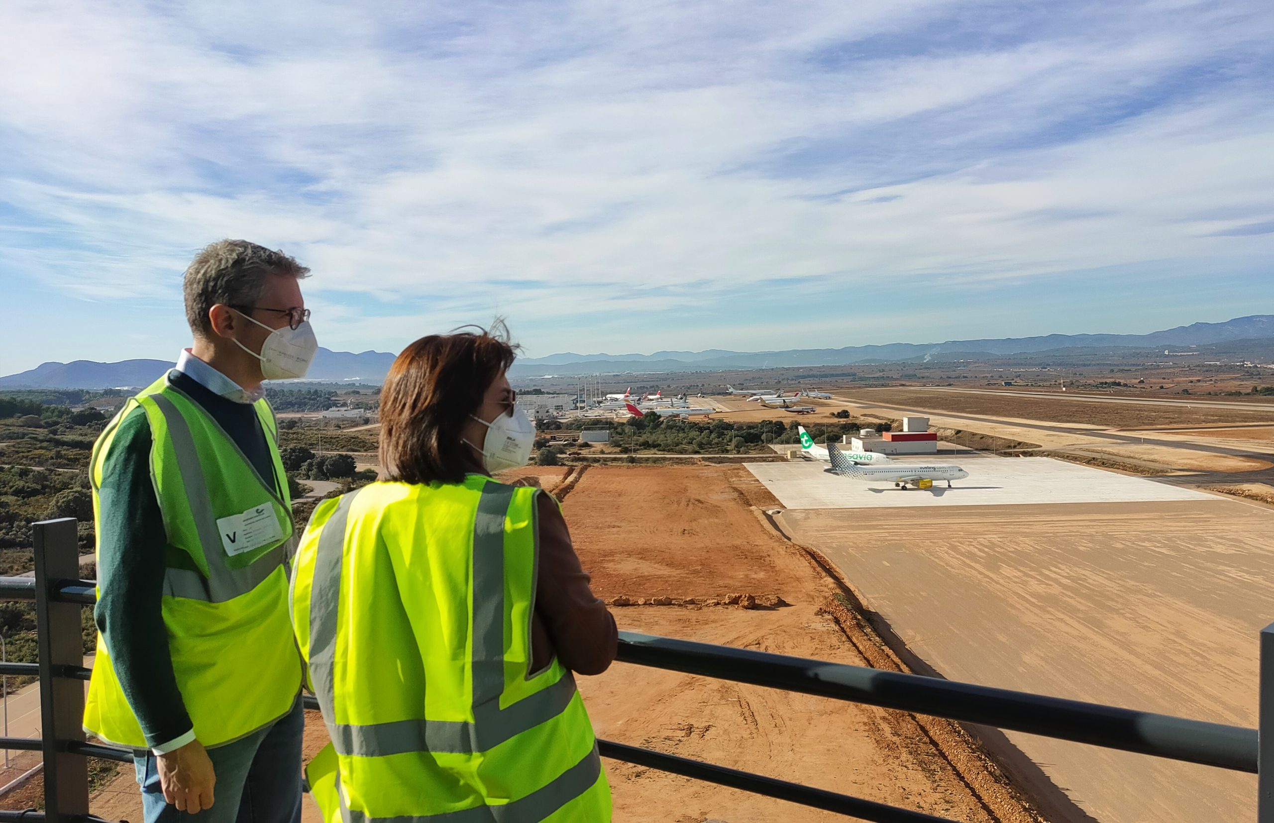 El aeropuerto de Castellón pone en marcha una nueva zona de actividad de 31.000 metros cuadrados con la culminación de la plataforma industrial