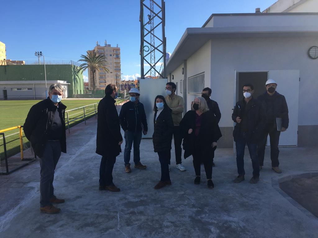 Oropesa del Mar ultima la remodelación del campo de fútbol que reabrirá sus puertas en un mes