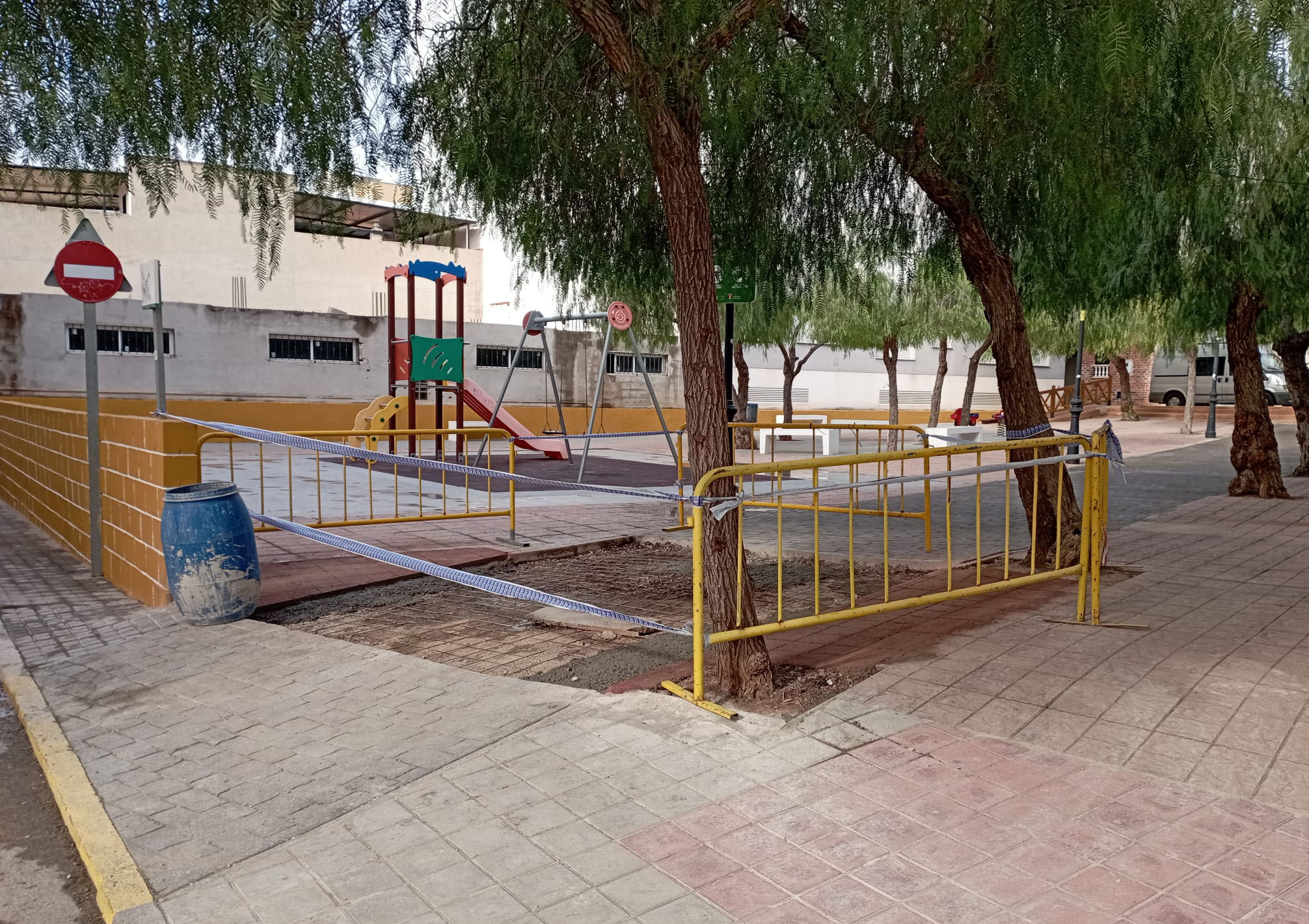 El ayuntamiento de Almenara realiza mejoras en la zona de San Marcos