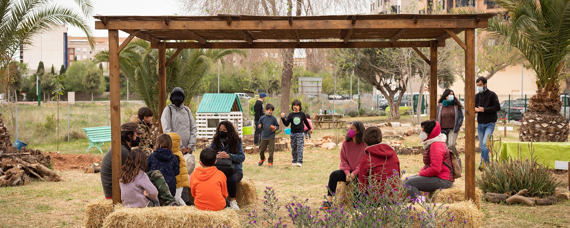 Aula Viva Naturalment de Vila-real termina 2021 con la participación de más de un millar de escolares en el aprendizaje al aire libre