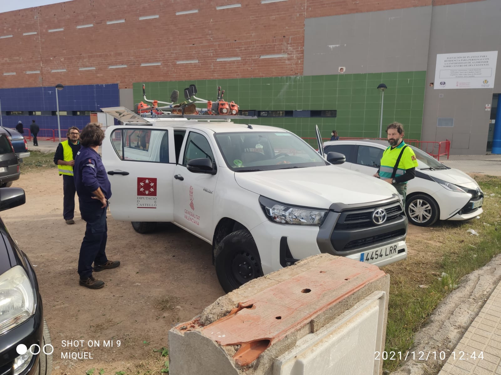 SPV i el Consorci de Bombers col·laboren per a la neteja de solars d’ús municipal