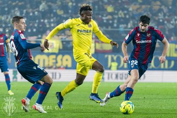 Partido «Villarreal C. F. 5-Levante U.D. 0», lunes 3 de enero de 2022