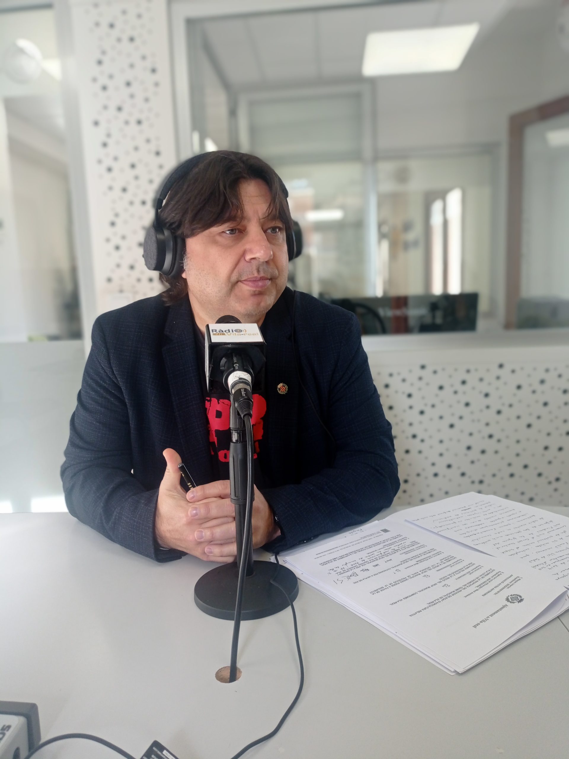 Entrevista al concejal del ayuntamiento de Vila-real, José Ramón Ventura Chalmeta