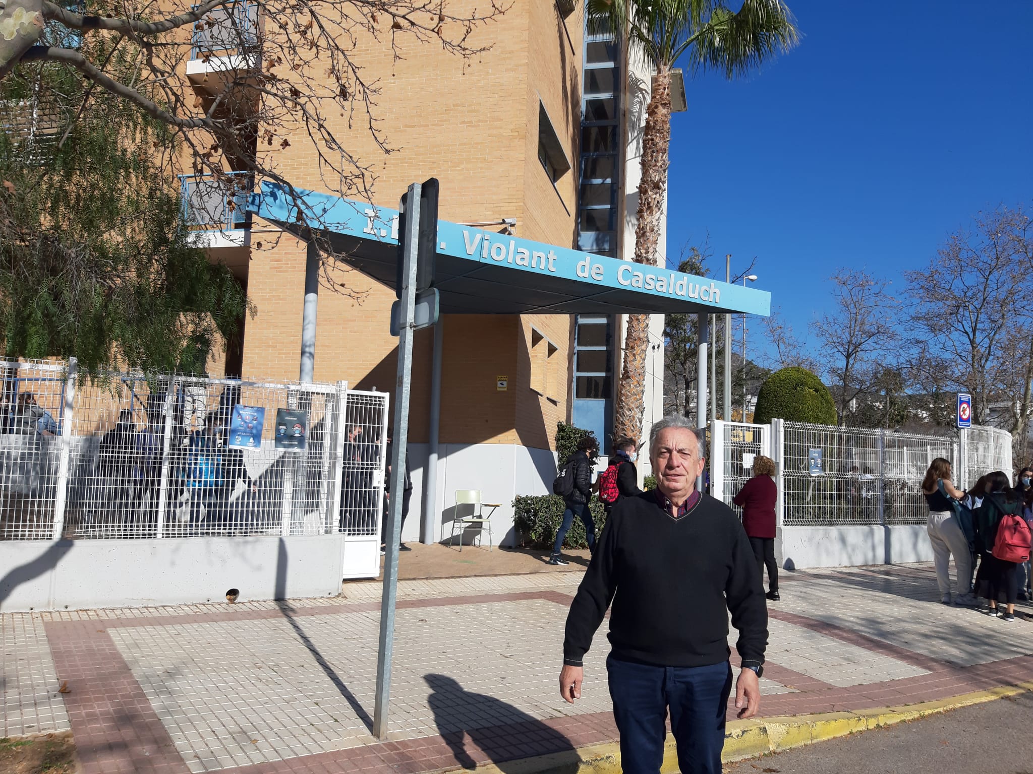 Miguel Alcalde (PSPV-PSOE) critica que se haya demorado tanto la petición del Pla Edificant para la reforma del IES Violant de Casalduch de Benicàssim