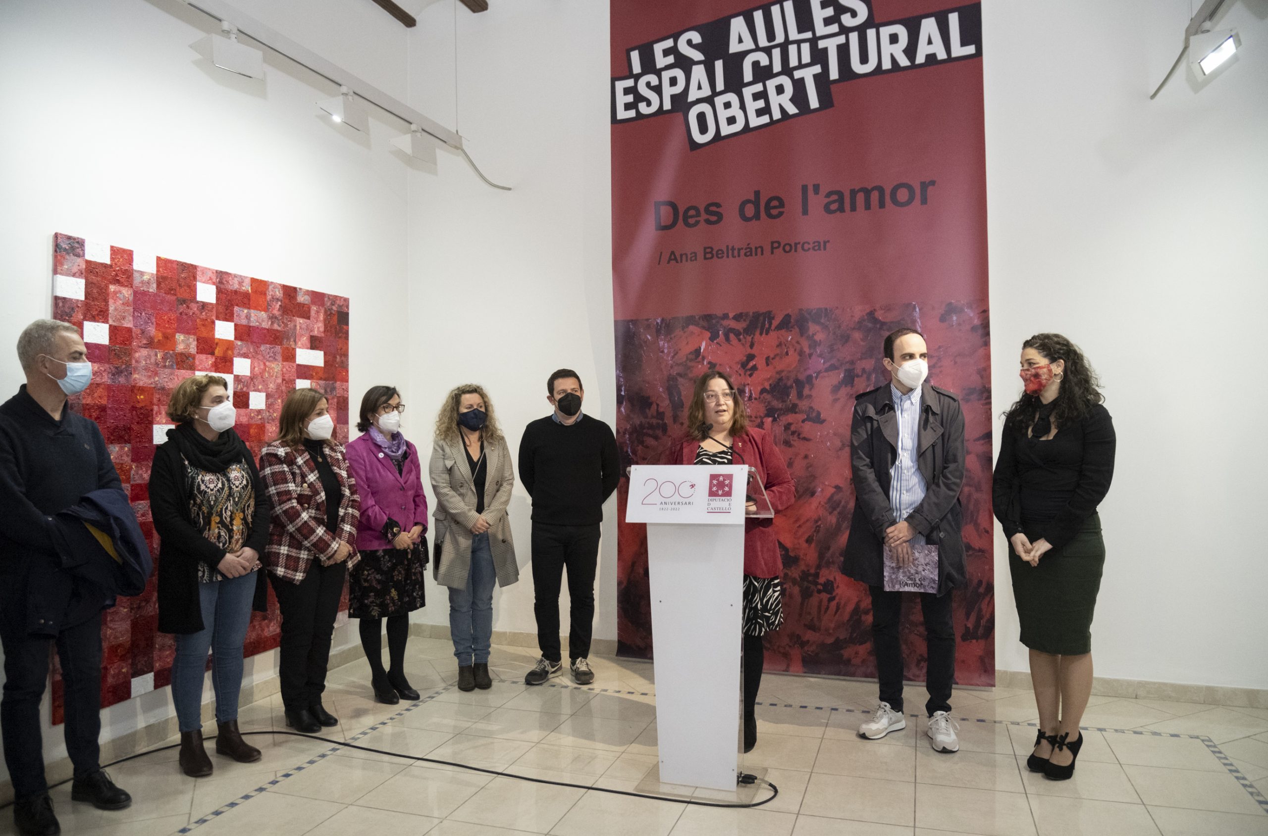 La Diputación de Castellón abre las puertas de las Aulas al arte y la reflexión contra la violencia de género